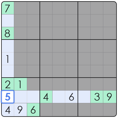 sudoku swordfish explanation